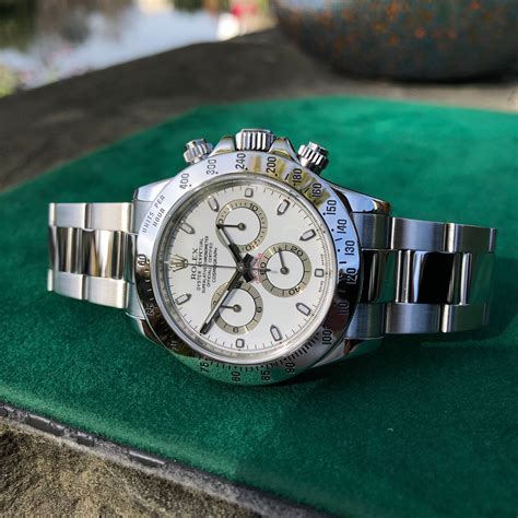 rolex cosmograph daytona steel men's watch 116520|2008 rolex daytona 116520.